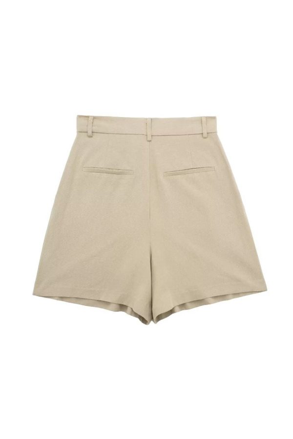 Charlotte  Split Sleeveless V-neck Top &  Shorts (Sold Separately) Hot on Sale - Image 5