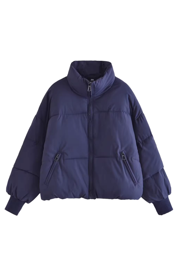 Paula  Stand Collar Puff Jacket (8 Colors) For Cheap - Image 4