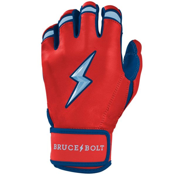 PREMIUM PRO NOOTBAAR Series Short Cuff Batting Gloves | Red For Sale - Image 3
