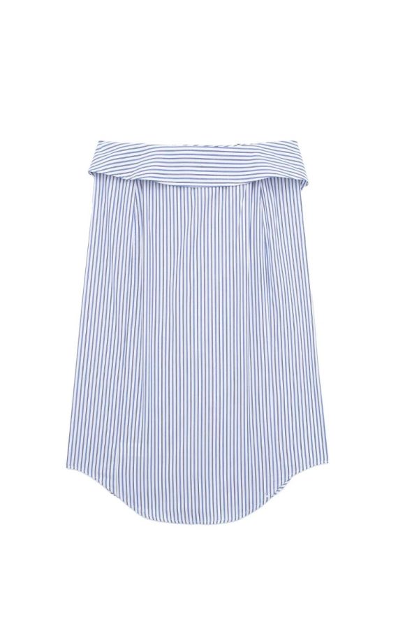 Brooklyn  Stripe  Shirt & Midi Skirt（Sold Seperately) Online - Image 5