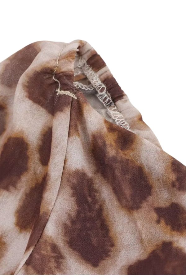 ‘Harper ’ Sexy Leopard Print Backless Jumpsuit Dress on Sale - Image 5