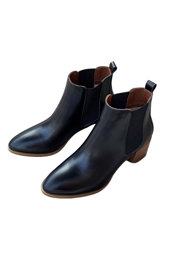 Carmina  High-Heel Pointy Boots (2 Colors) Sale - Image 2