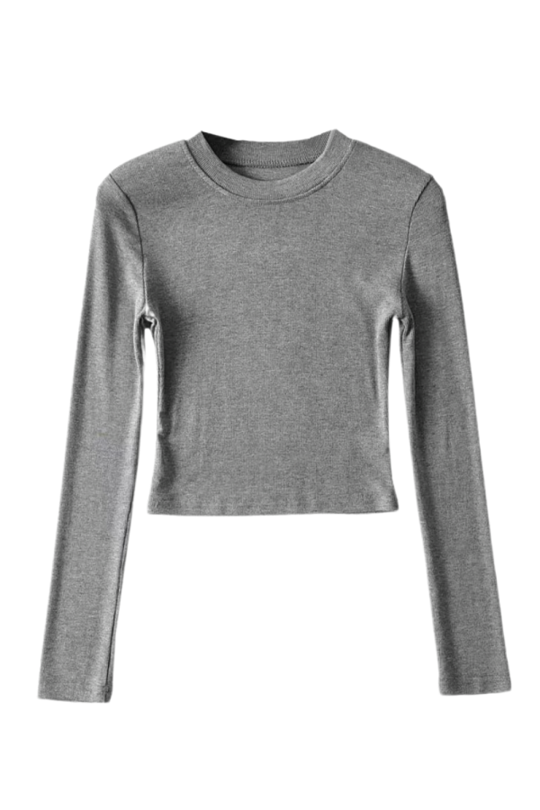 Parker  Knitted Long Sleeves T-Shirt (5 Colors) Online
