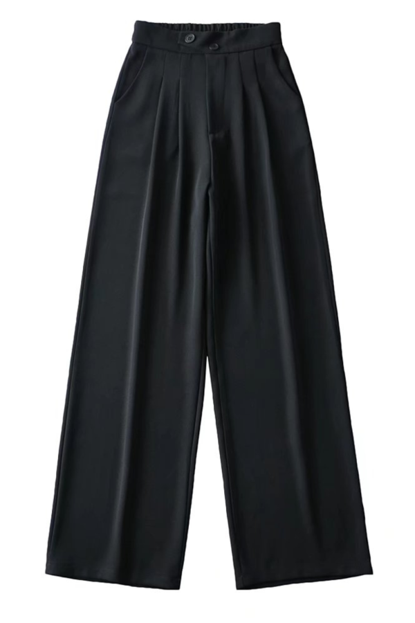 Dianna  High Waist Wide Leg Trousers (4 Colors) For Discount - Image 5