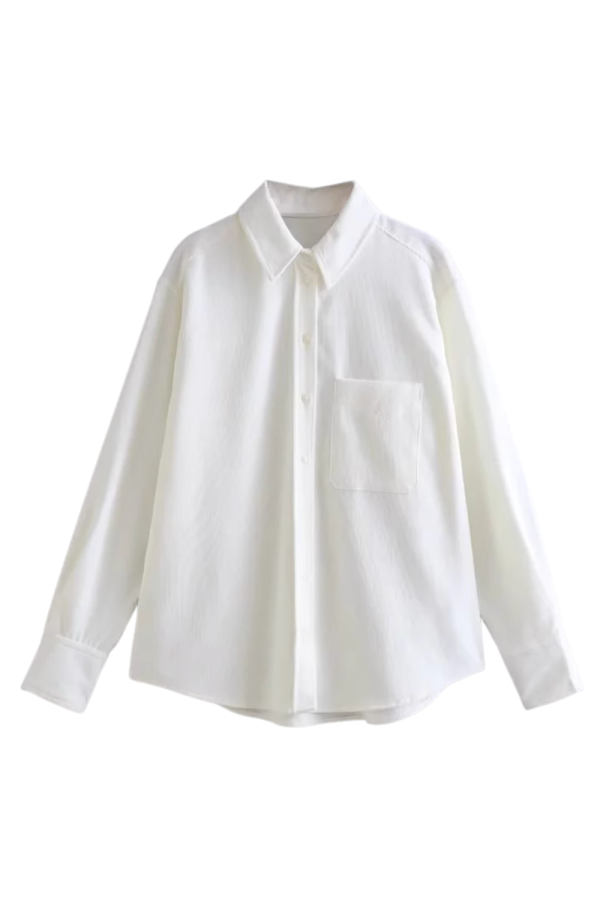 Bethany  Collared Corduroy Shacket (4 Colors) Supply - Image 2
