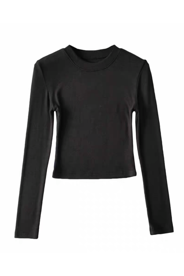 Parker  Knitted Long Sleeves T-Shirt (5 Colors) Online - Image 5