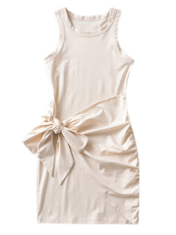 Aimee  Front Tied Wrap Tank Dress (4 Colors) Online now