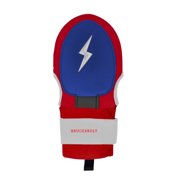 BRUCE BOLT Creator Series Sliding Mitt - RED WHITE AND BLUE Online
