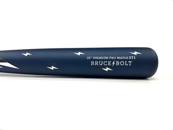 BRUCE BOLT Stock Premium Pro  BOLTS & STRIPES  Wood Bat - 271 and 271Y Model For Sale - Image 2