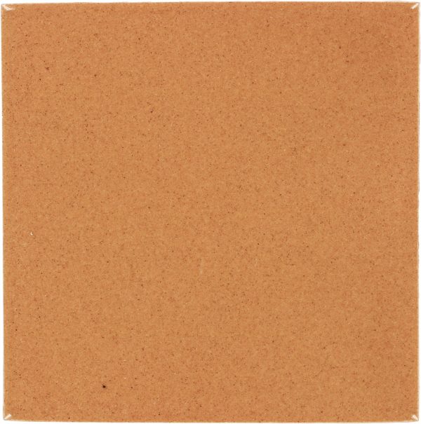 Mexican Talavera Ceramic Solid Tile: Terra Cotta Online Sale