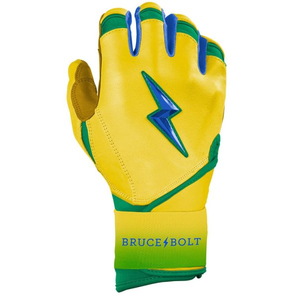 Coach RAC  Limited Edition Long Cuff Batting Gloves - RAC Yellow Fashion - Image 4