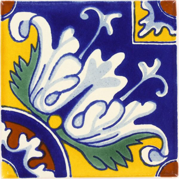 Mexican Talavera Ceramic Decorative Tile:  Romanesco on Sale