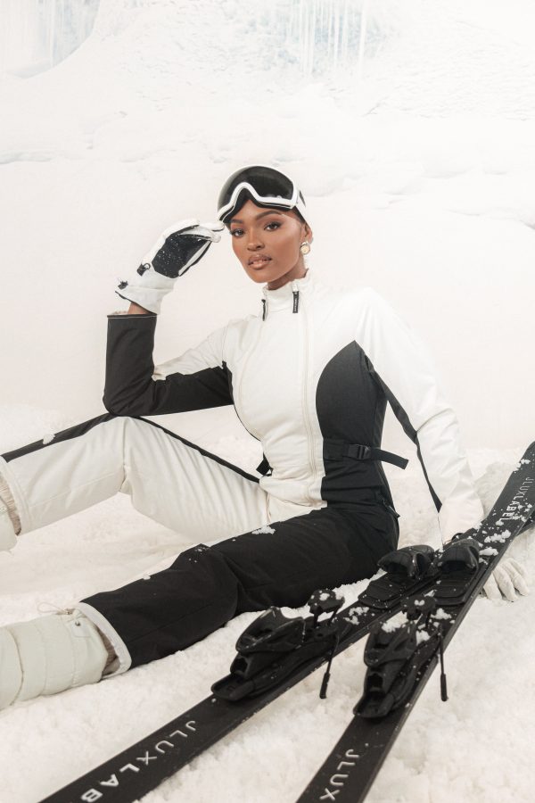 Ivory Polar Escape Ski Suit Hot on Sale