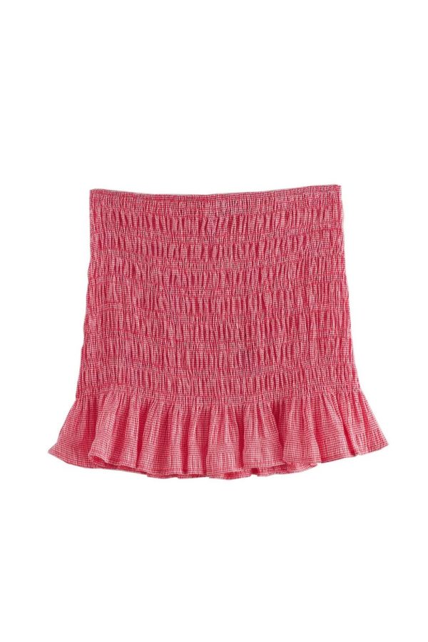 ‘Skylar’ Plaid Crop Top & Mini Skirt Set (Sold Separately) Hot on Sale - Image 4