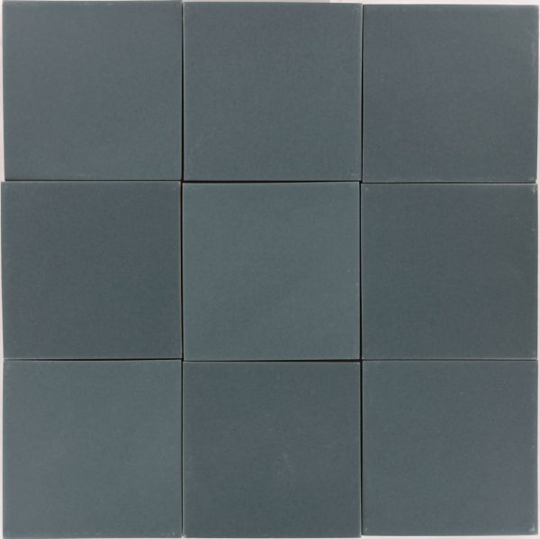 Santa Barbara Ceramic Solid Tile: Charcoal Green Matte Sale - Image 3