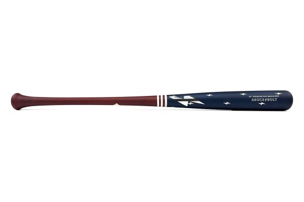 BRUCE BOLT Stock Premium Pro  BOLTS & STRIPES  Wood Bat - 271 and 271Y Model For Sale - Image 4